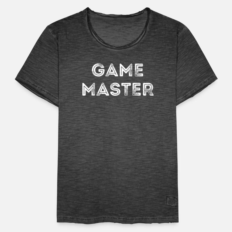 GAME MASTER (MESSAGE) T-shirt vintage Homme