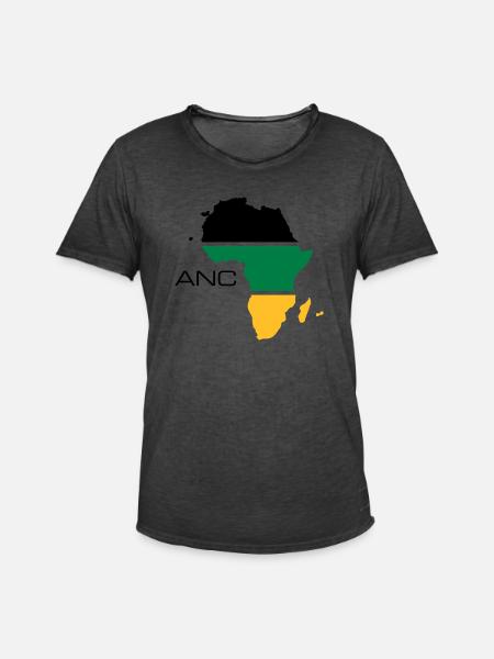 anc - Männer Vintage T-Shirt - Vintage Schwarz