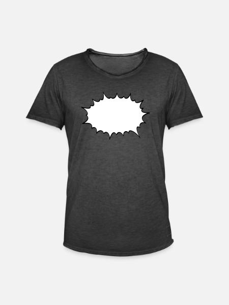 bang - Men's Vintage T-Shirt - washed black
