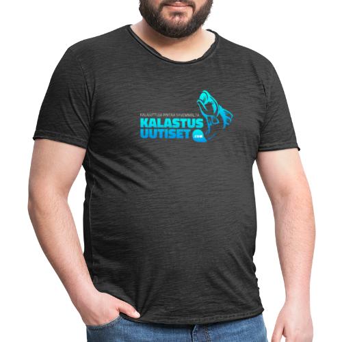 Kalastusuutiset - Miesten vintage t-paita