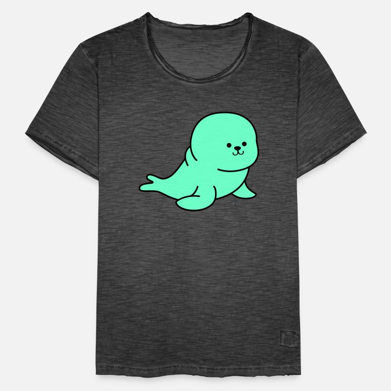 robbe Männer Vintage T-Shirt