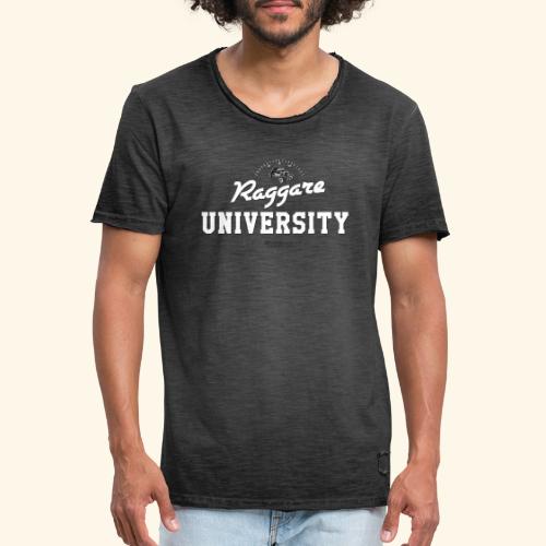 Raggare University - Männer Vintage T-Shirt