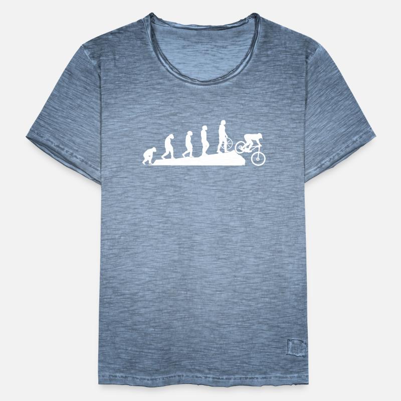 Evolution Mountain Bikers Men's Vintage T-Shirt