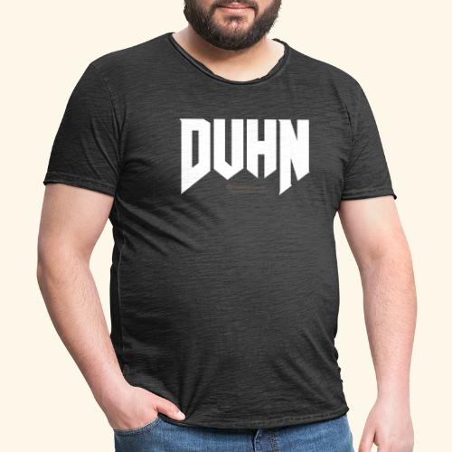 Duhn lustiger Spruch fürs Saufen - Männer Vintage T-Shirt