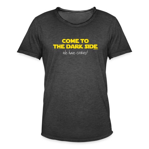 Darkside - Mannen Vintage T-shirt