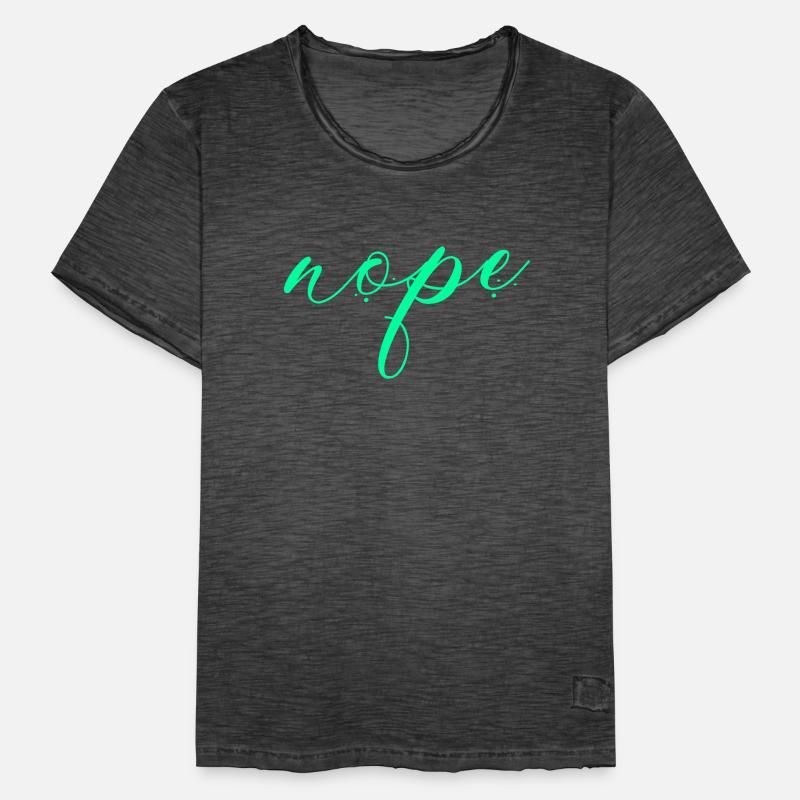 Nope - Dites simplement non! T-shirt vintage Homme