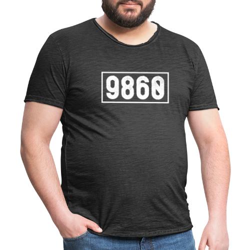 9860 - Mannen Vintage T-shirt