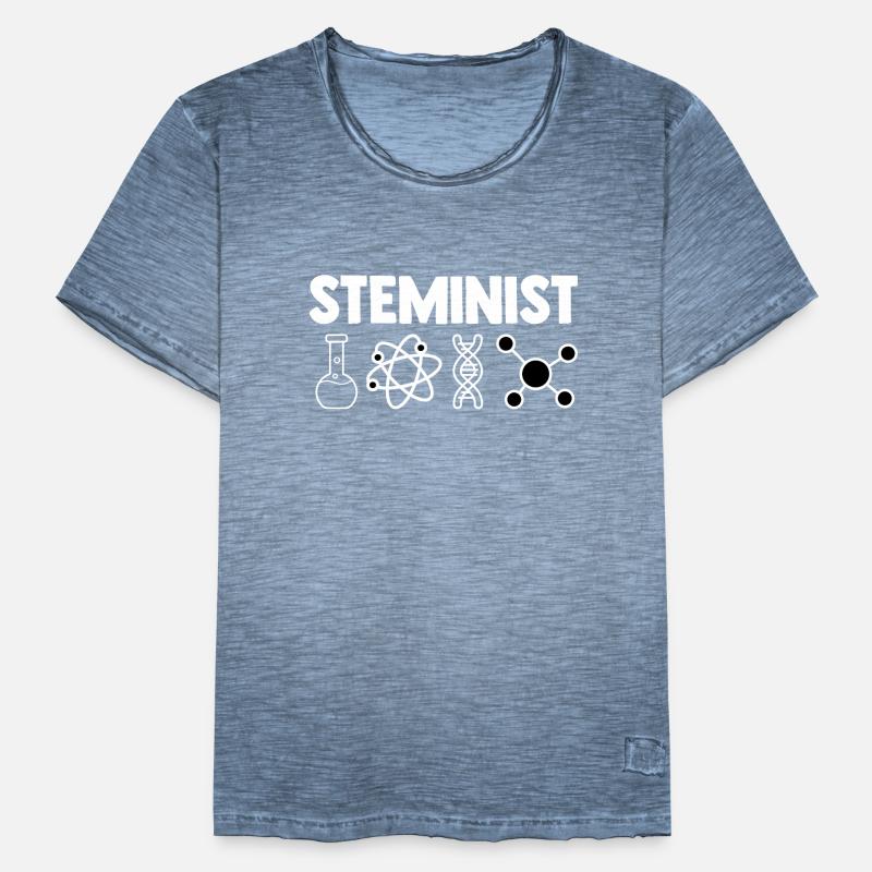 Steminist Software Developer Coder Nerd Conmputer Männer Vintage T-Shirt