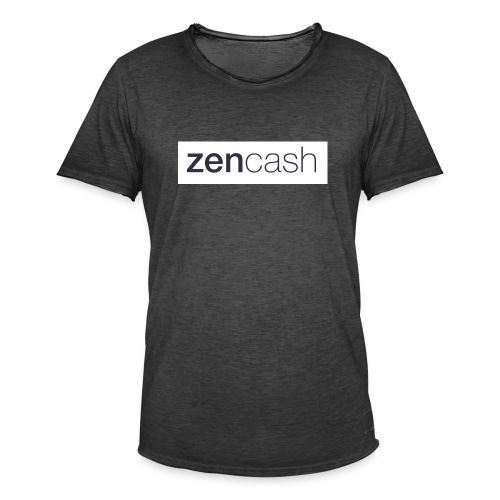 ZenCash CMYK_Horiz - Full - Men's Vintage T-Shirt