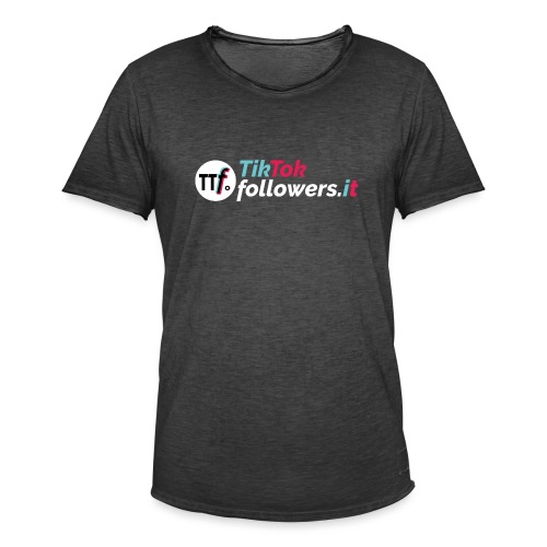ttfollowers logo - Maglietta vintage da uomo