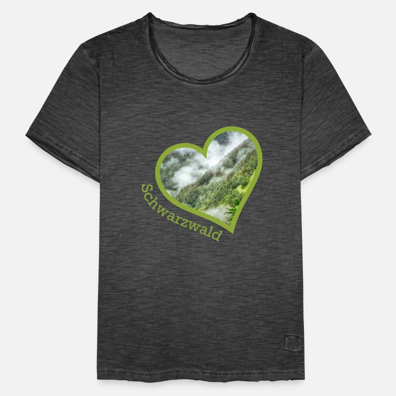forêt Noire T-shirt vintage Homme