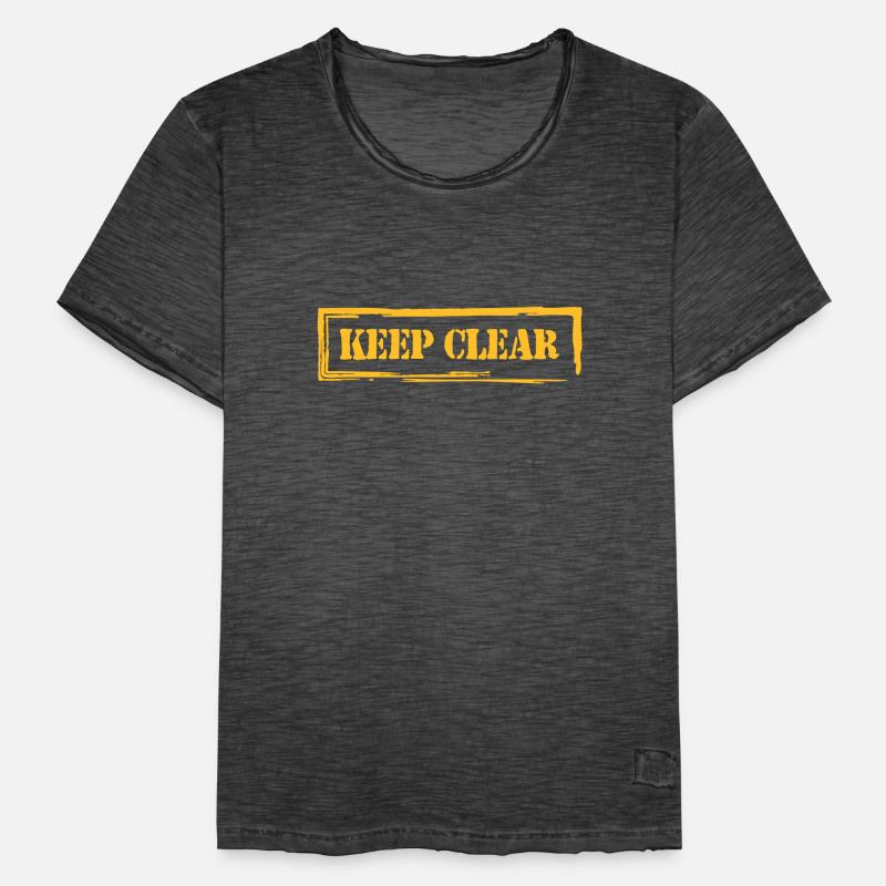 Keep Clear! Men's Vintage T-Shirt