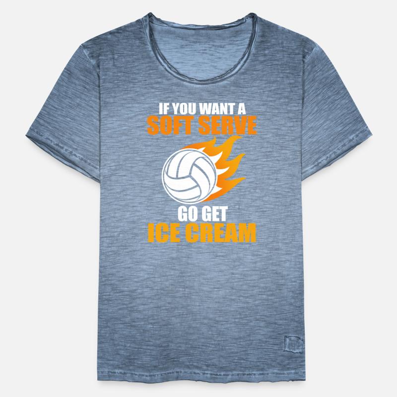 Wenn Sie eine Softportion wollen, besorgen Sie sich Eis Männer Vintage T-Shirt