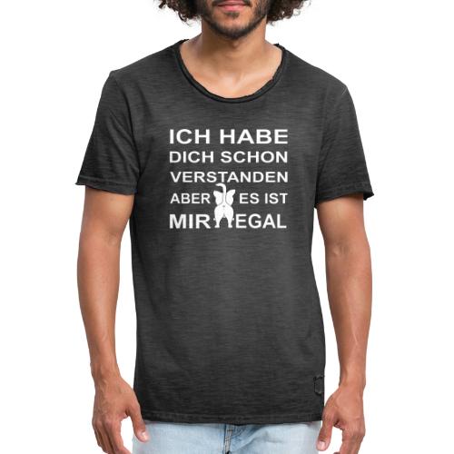 Egal - Männer Vintage T-Shirt