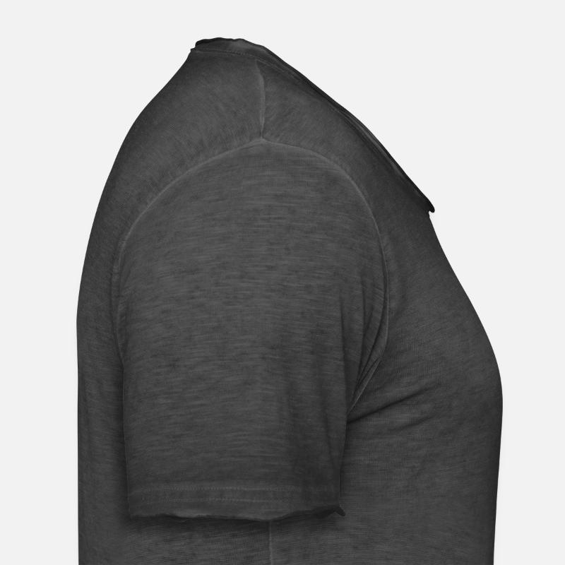 Rabbit Bunny Gothic Kunst Männer Vintage T-Shirt