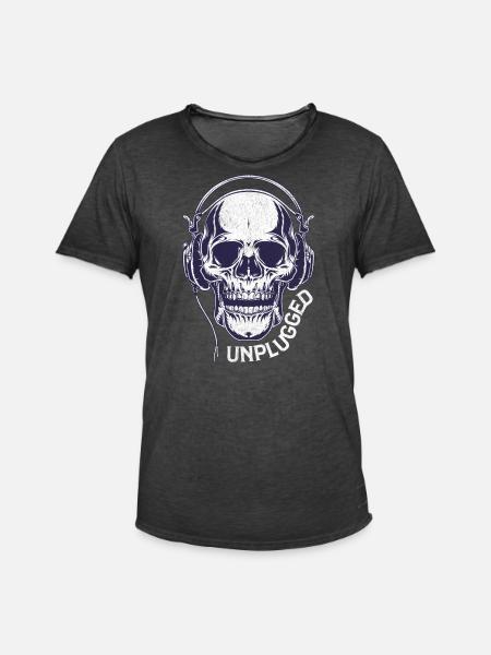 Ausgesteckt - Männer Vintage T-Shirt - Vintage Schwarz