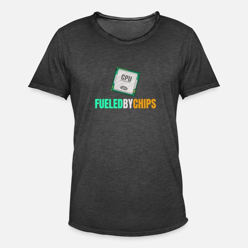 Programmierer Coder Software Entwickler - Männer Vintage T-Shirt - Vintage Schwarz