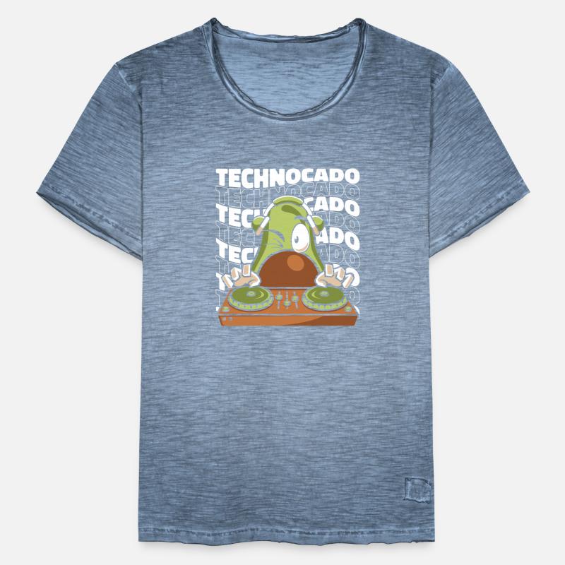Techno Men's Vintage T-Shirt
