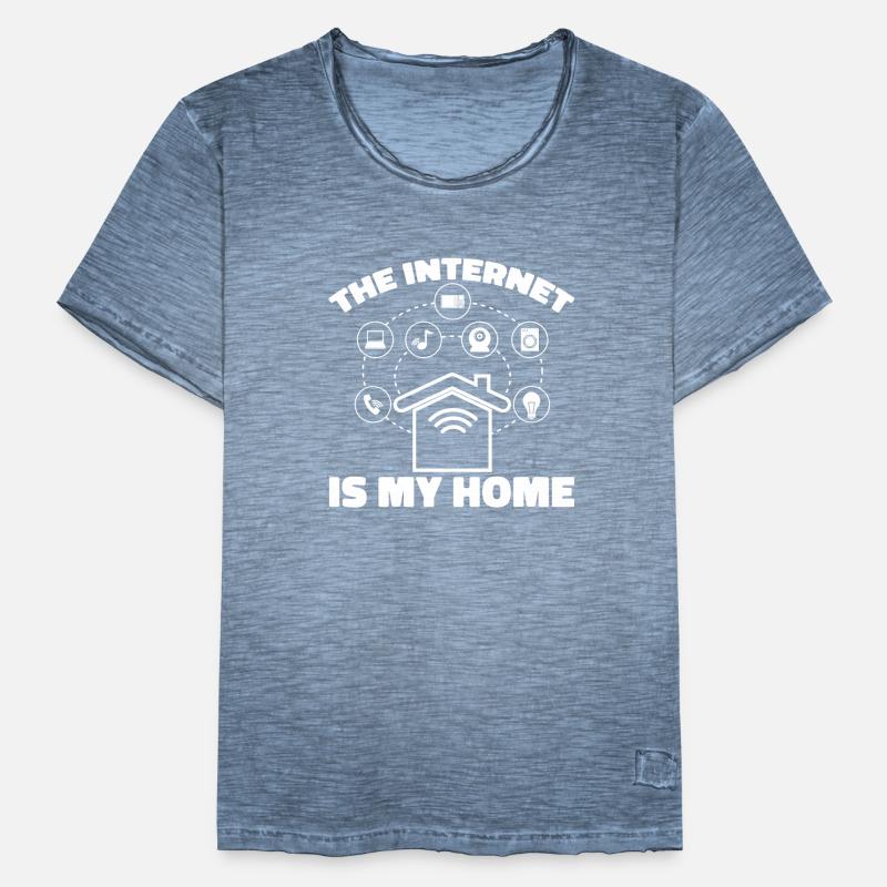 Web Entwickler Webdeveloper Internet Männer Vintage T-Shirt