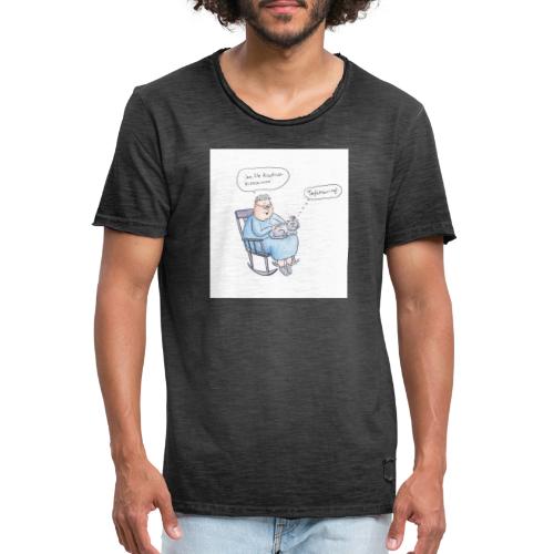 tafskärring - Vintage-T-shirt herr