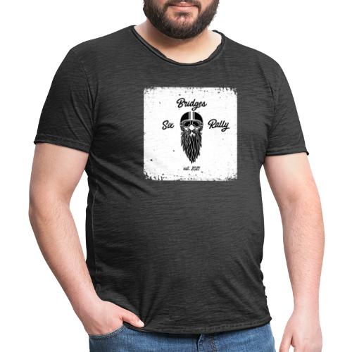 Biker Head - Männer Vintage T-Shirt