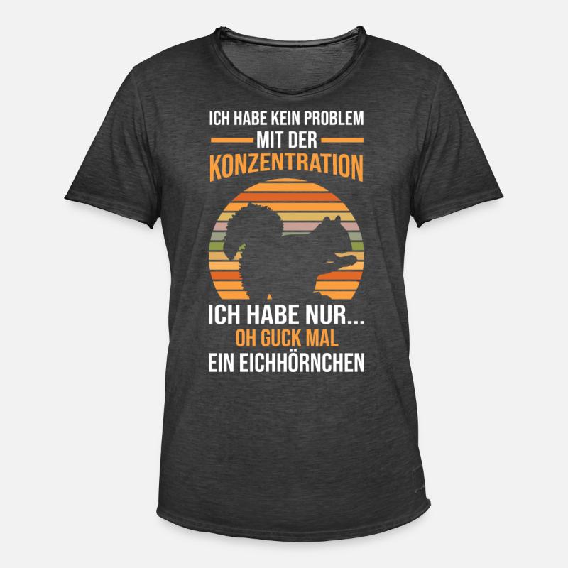Mama Mutter Erdmännchen - Männer Vintage T-Shirt - Vintage Schwarz