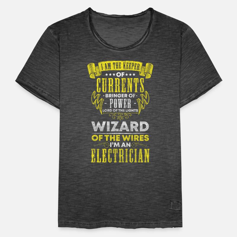 Electronics technician watts high voltage Men's Vintage T-Shirt
