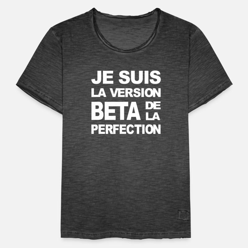 version beta perfection T-shirt vintage Homme