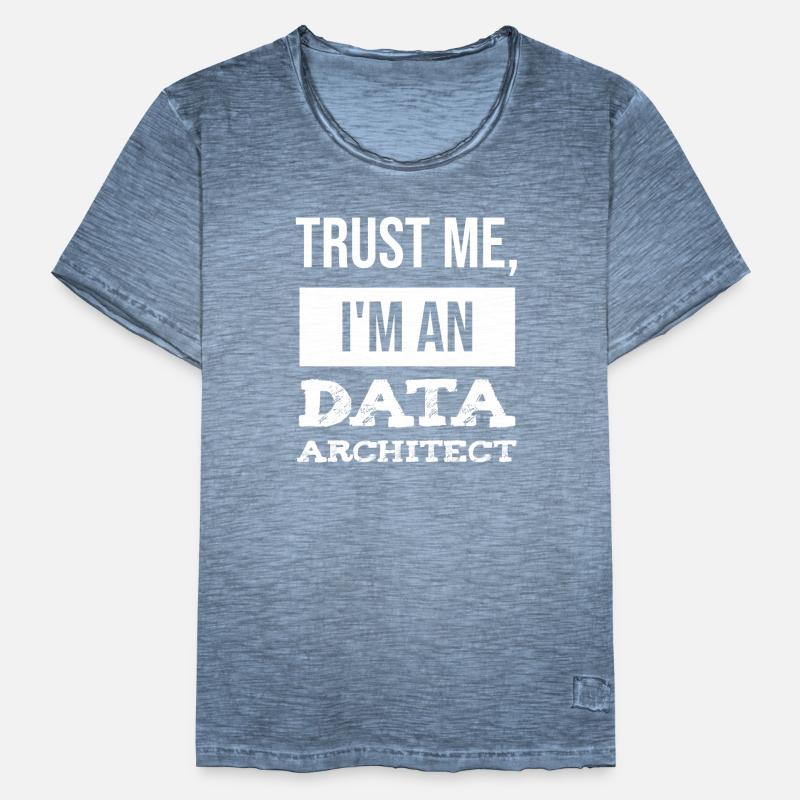 Data Architect Data Technician IT IT Men's Vintage T-Shirt