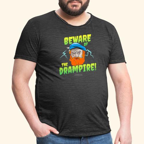 Whisky T Shirt Drampire - Männer Vintage T-Shirt