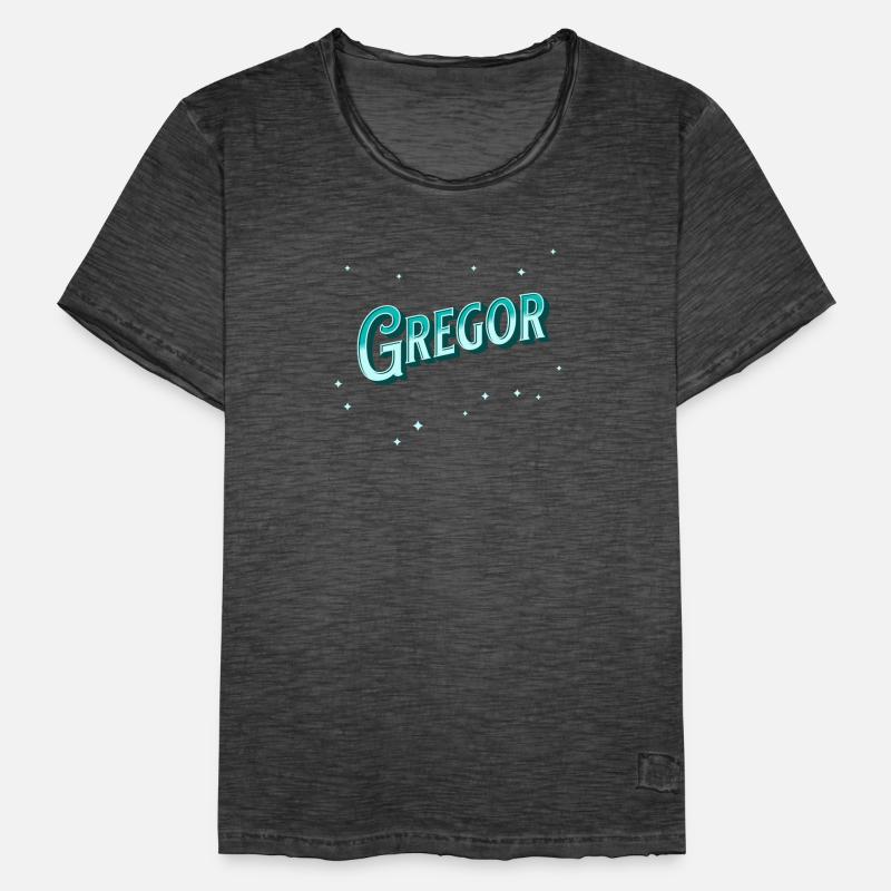 Gregor name personalized Men's Vintage T-Shirt