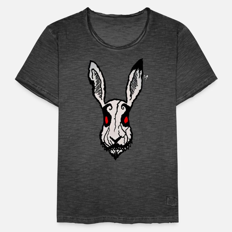 FIENDISH RABBIT T-shirt vintage Homme