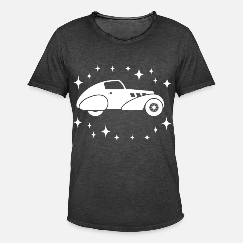 Oldtimer - Auto Nostalgisch Vehicles - Men's Vintage T-Shirt - washed black