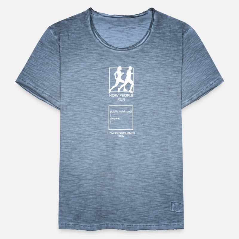 programmeur T-shirt vintage Homme
