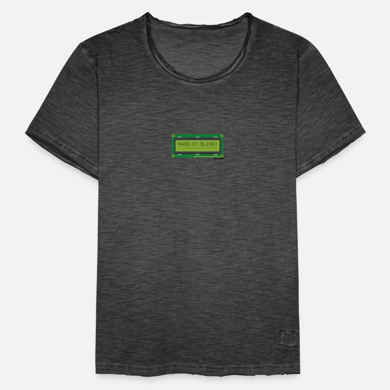 LCD: MAKE IT BLINK! Men's Vintage T-Shirt