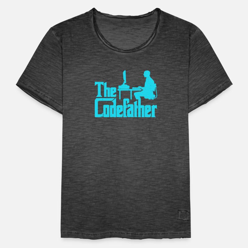 Programmation - The Codefather T-shirt vintage Homme