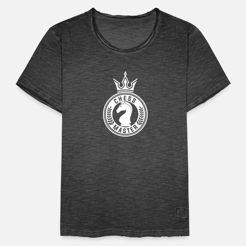 Échecs d’échecs T-shirt vintage Homme