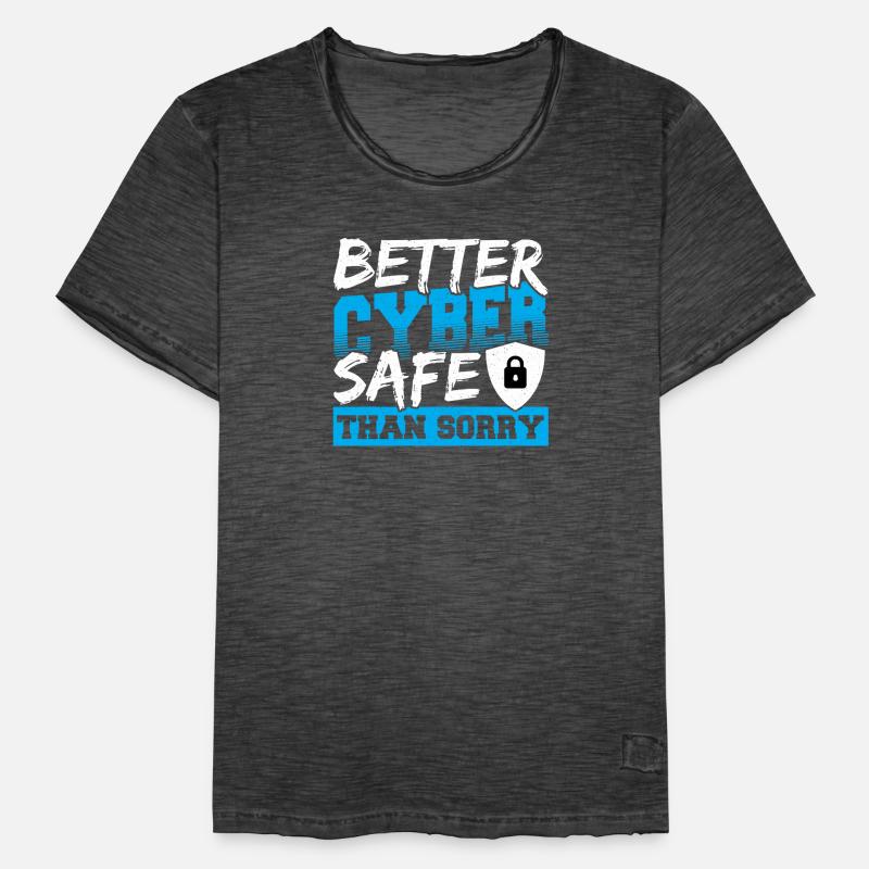 Cyber Security Expert Design for Cyber Security Men's Vintage T-Shirt