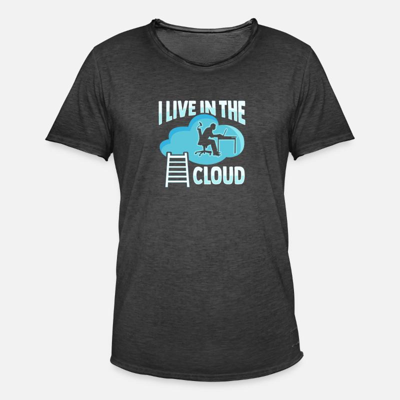 Cloud-Administrator Cloud-Devops - Männer Vintage T-Shirt - Vintage Schwarz