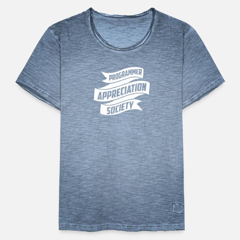 Developer Coder Programmer Men's Vintage T-Shirt