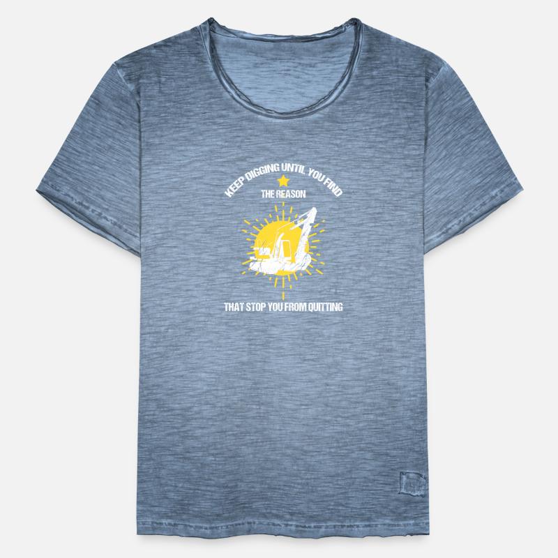operator and heavy machinery operator Men's Vintage T-Shirt