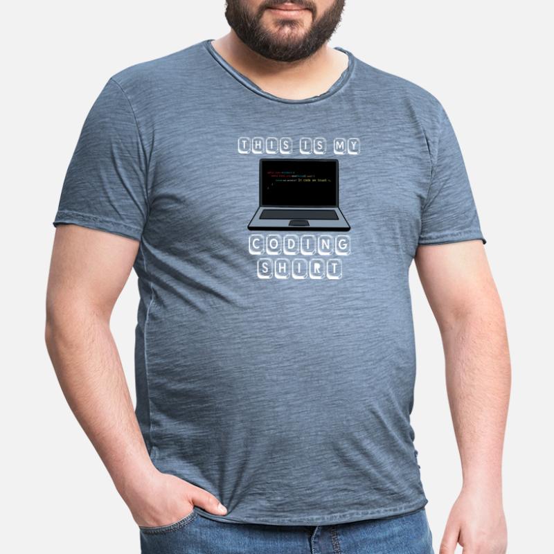 Code de programmeur informatique Geek Cool Developer Pun T-shirt vintage Homme