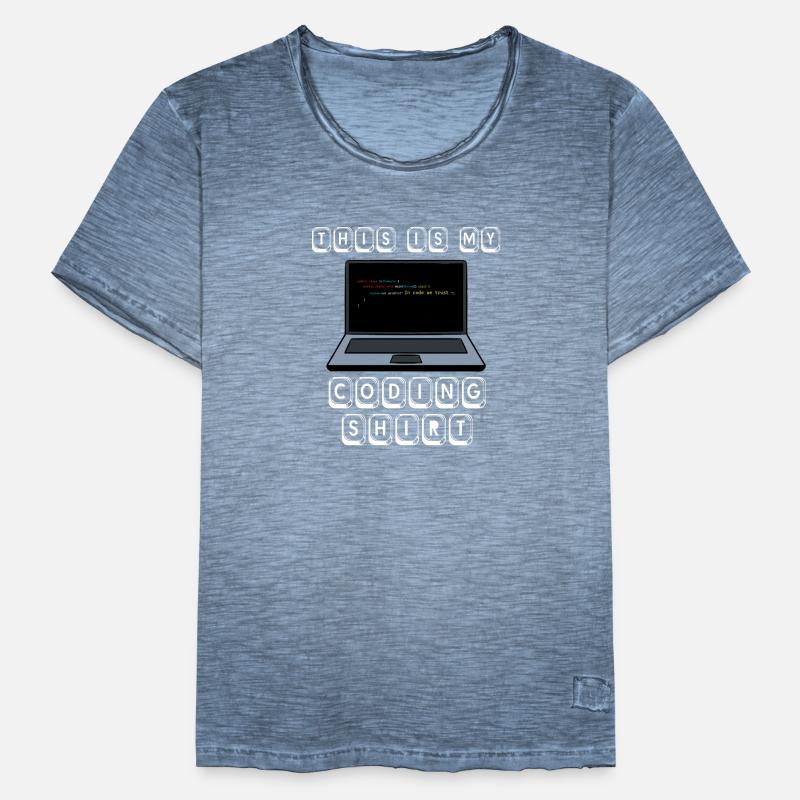 Code de programmeur informatique Geek Cool Developer Pun T-shirt vintage Homme