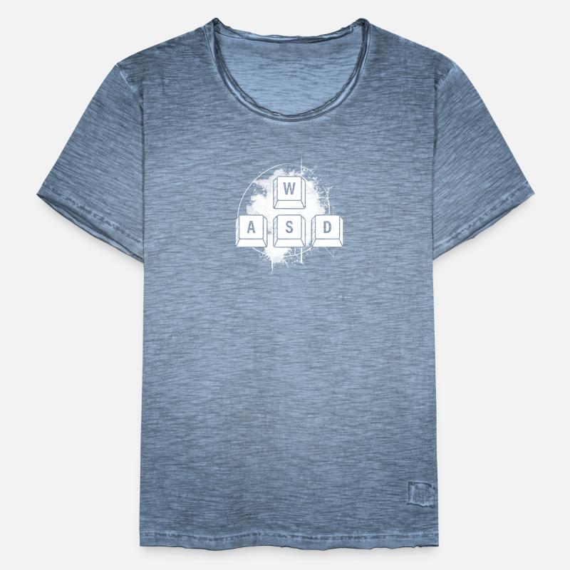 Developer Coder Programmer Keyboard T-shirt vintage Homme