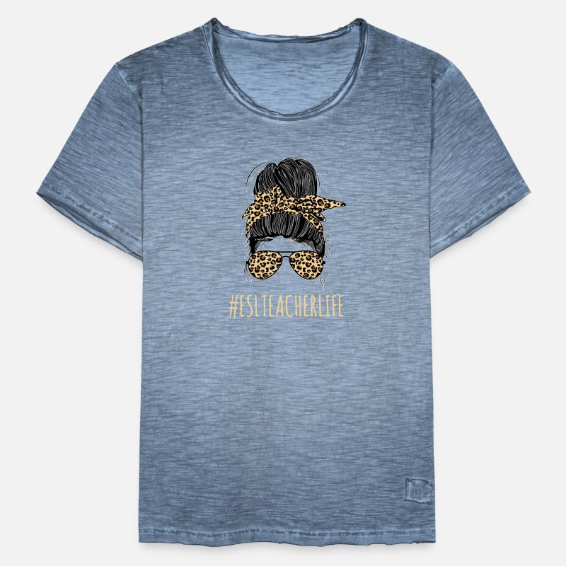 Professeur d’anglais langue seconde langue étrangère T-shirt vintage Homme