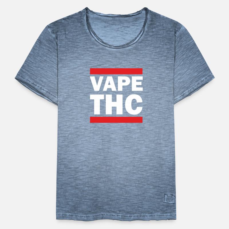 Vape THC White Männer Vintage T-Shirt