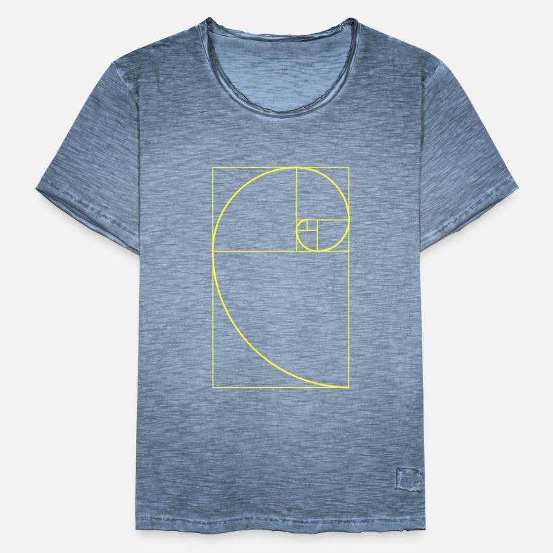 Fibonacci | Mathematics, geometry, cool designs Men's Vintage T-Shirt