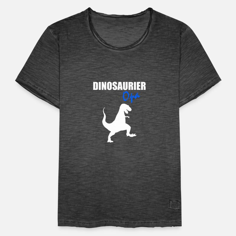 Dinosaurier Opa Geschenkidee Männer Vintage T-Shirt