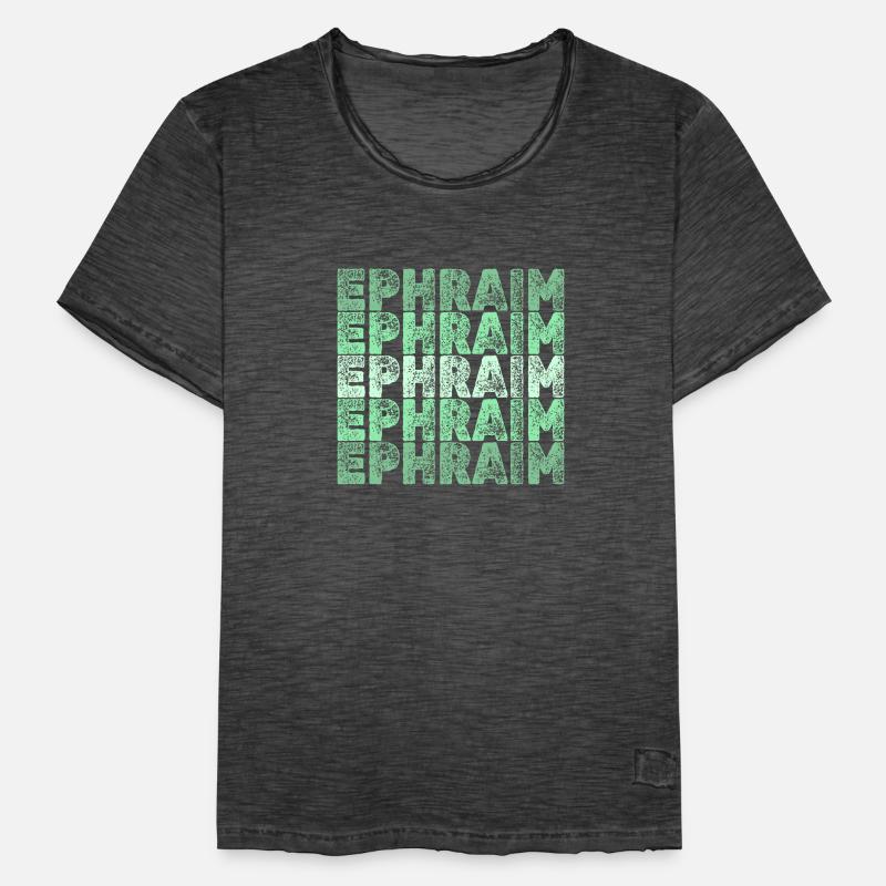 Nom Ephraïm T-shirt vintage Homme