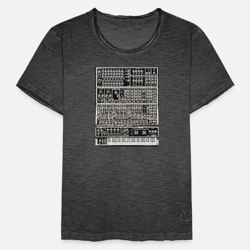 Modular system synth Men's Vintage T-Shirt